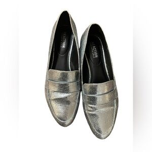 Metallic Loafers